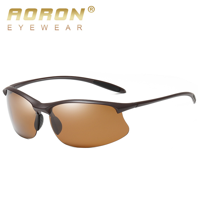 Polarized TR90 Sports Sunglasses Ultra Light Unbreakable TR Frame UV400 Fashion Sun Glasses