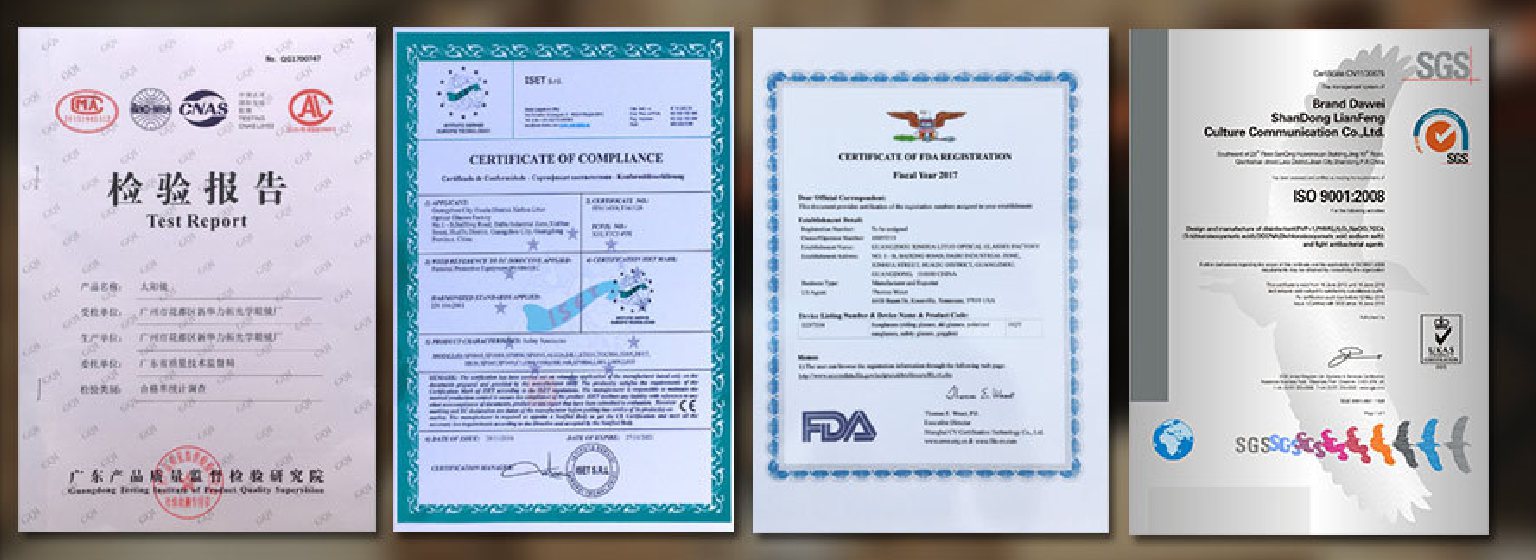 Eyewear Certification