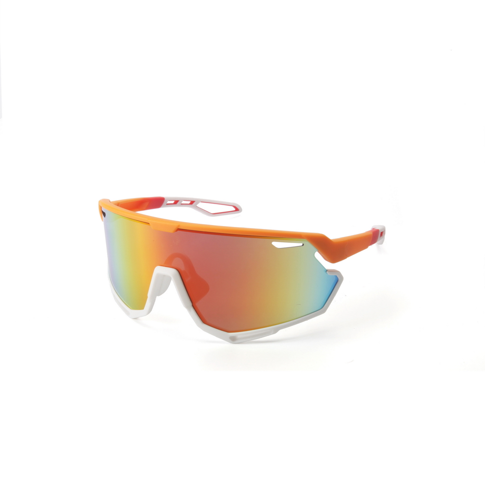FUYUANDA 9181 TR90 Frame PC Polarized Sports Sunglasses UV Protection Blue Frame Men Women 400 Made Fujian China