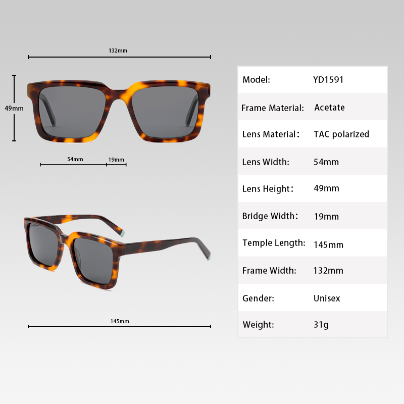 Hot Sales Handmade Acetate Blue Light Blocking Glasses Full Rim Classic Square Comfortable For Computer Reading Office Men Women