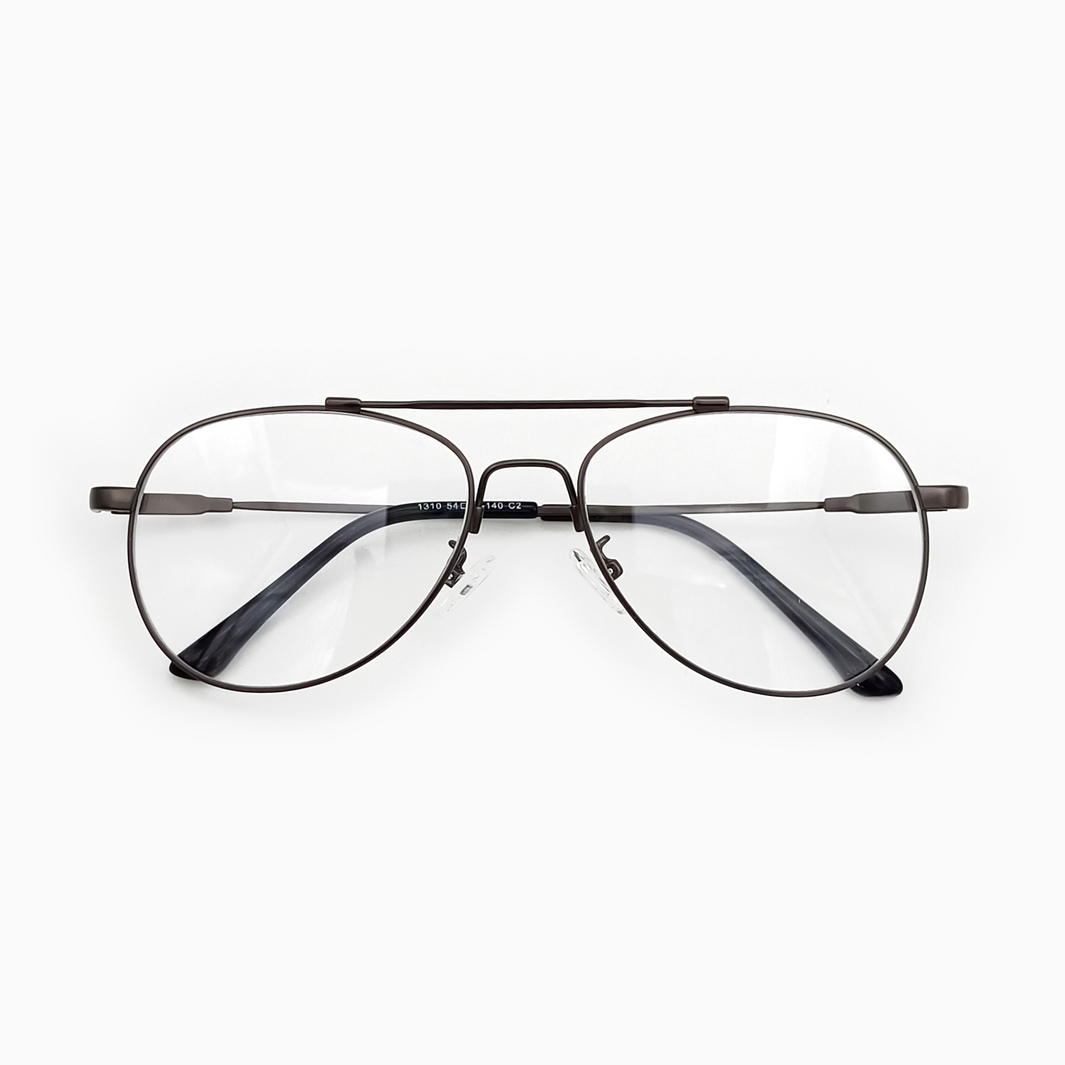F03442M Unisex Classic Print Aviation Titanium Optical Frames Memory Trendy Style Prescription Eyeglasses All Face Made ZHEJIANG