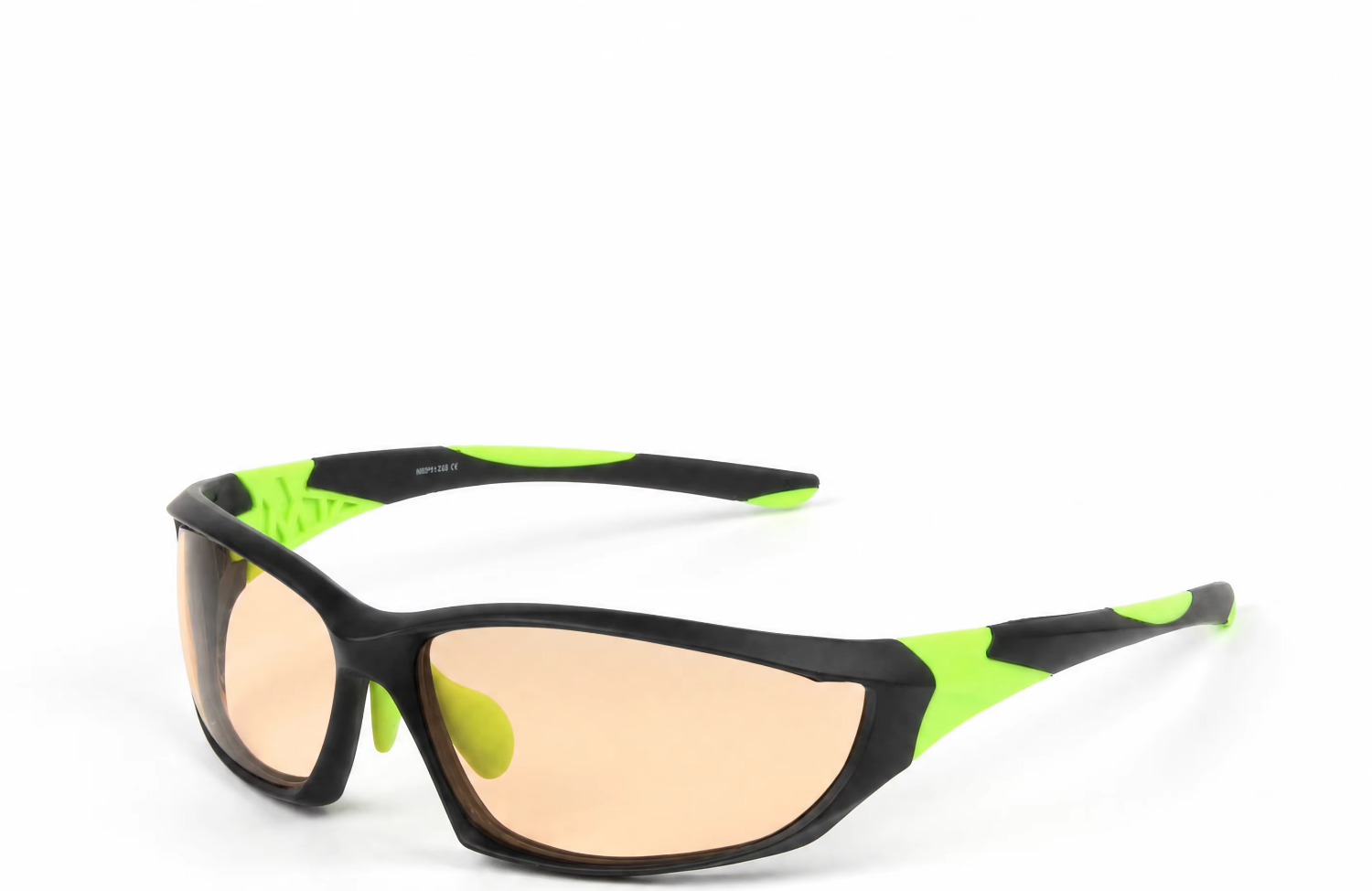 Amber Tint Pickleball Glasses Contrast Enhancing PC Lens TR90 Sports Eyewear Custom Logo OEM for Tennis and Racquetball
