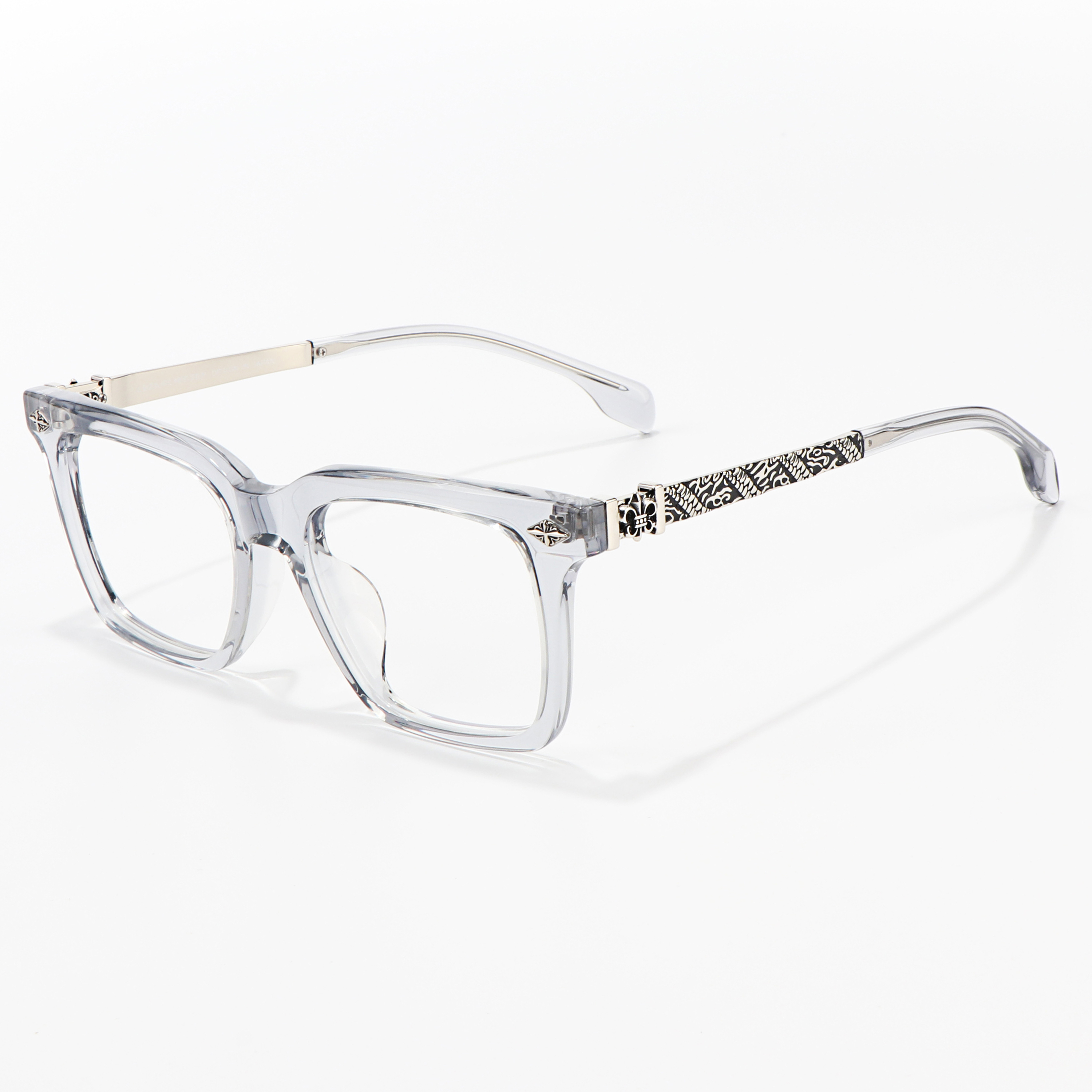 Retro Solid Full Frame Transparent Progressive Prescription Presbyopia Butterfly Lightweight Protective Women Men Glasses Safety