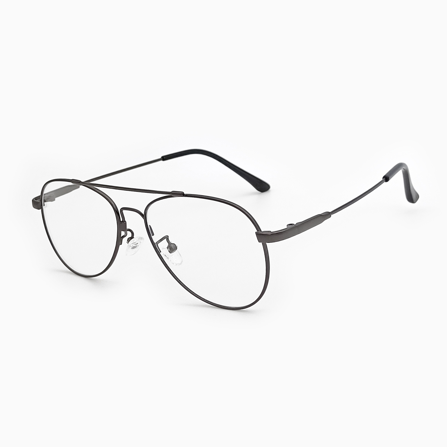 F03442M Unisex Classic Print Aviation Titanium Optical Frames Memory Trendy Style Prescription Eyeglasses All Face Made ZHEJIANG