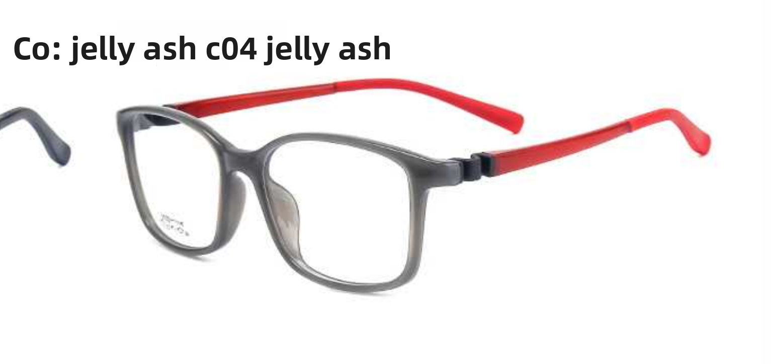 Wholesale YIGOU Fashion Teenager Optical Eyewear Transparent Square Cute Cartoon Pattern Eco-Friendly Full-Rim Frame