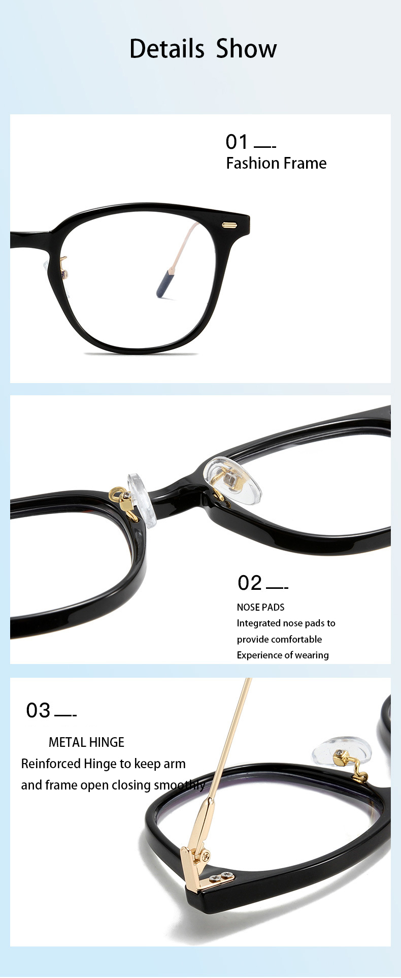 Eyewear Frame Angles