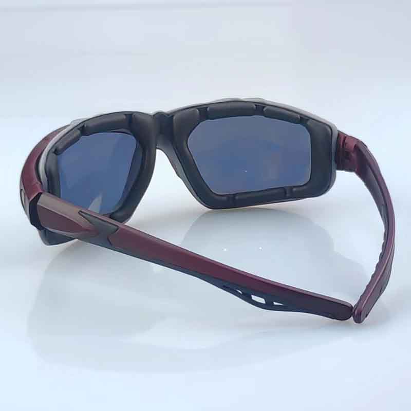 Full Frame UV400 Protection Anti Impact Safety Tactical Glasses Anti Fog Dual PC Lenses Sporty Shooting Glasses
