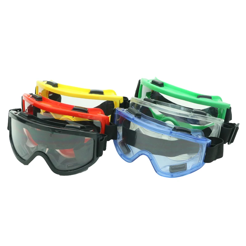 DAIERTA Wholesale Custom PC Goggles Anti-Fog Eye Protection Full-Frame Safety Glasses for Industrial Use Featuring Plastic Frame