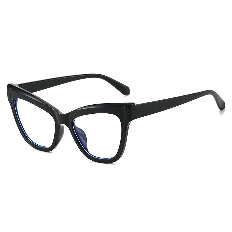 High Quality Customized Retro Cat Eye Women's Eyeglasses Frames Fashionable Anti-Blue Light All Face Shapes