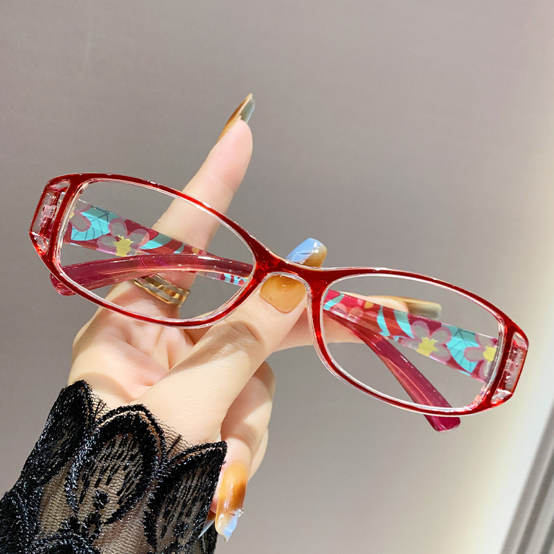Ready Reading Glasses Blue Light Farsighted 200 250 Lunettes De Lecture Ladies Women Rectangle Small Pc