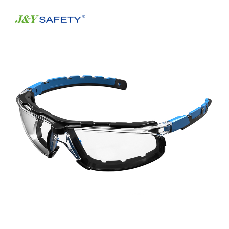PC Material Anti Fog Anti-Scratch Impact Resistance Full-Frame Wholesale Customized Safety Glasses for Construction Protection