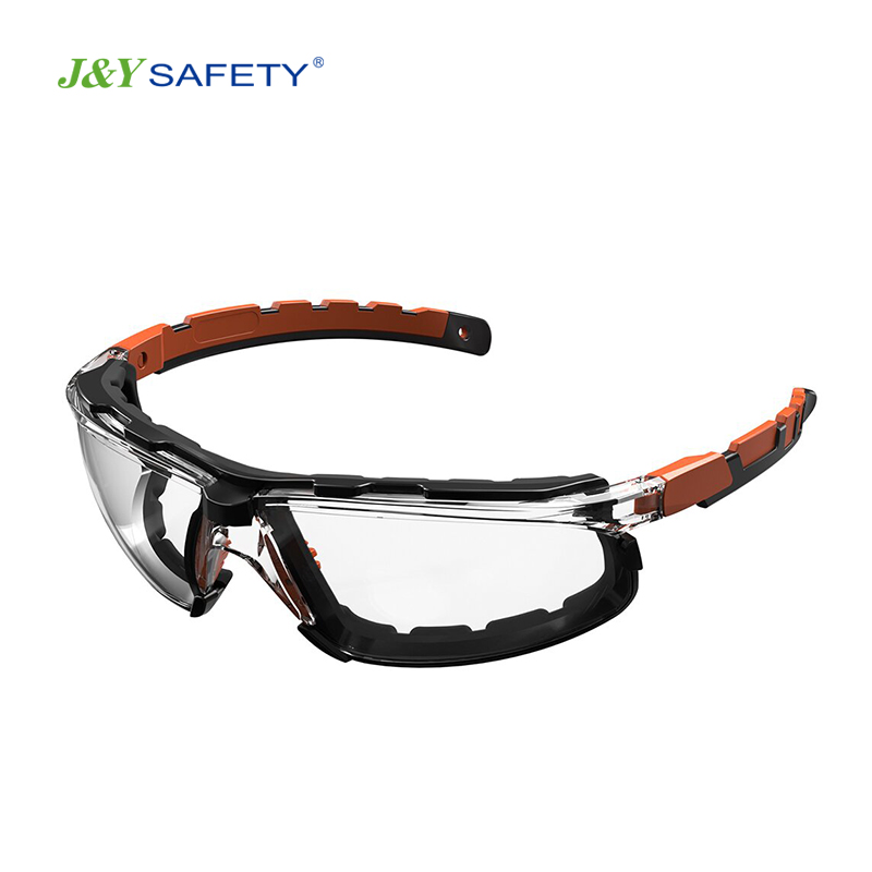 PC Material Anti Fog Anti-Scratch Impact Resistance Full-Frame Wholesale Customized Safety Glasses for Construction Protection